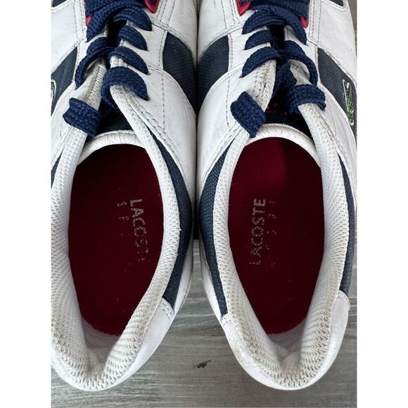 Lacoste Men’s Thrill Canvas‎ Casual Comfort Shoe Size 8.5 - Picture 7 of 9